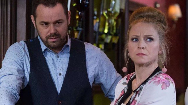 Mick and Linda in The Vic in EastEnders