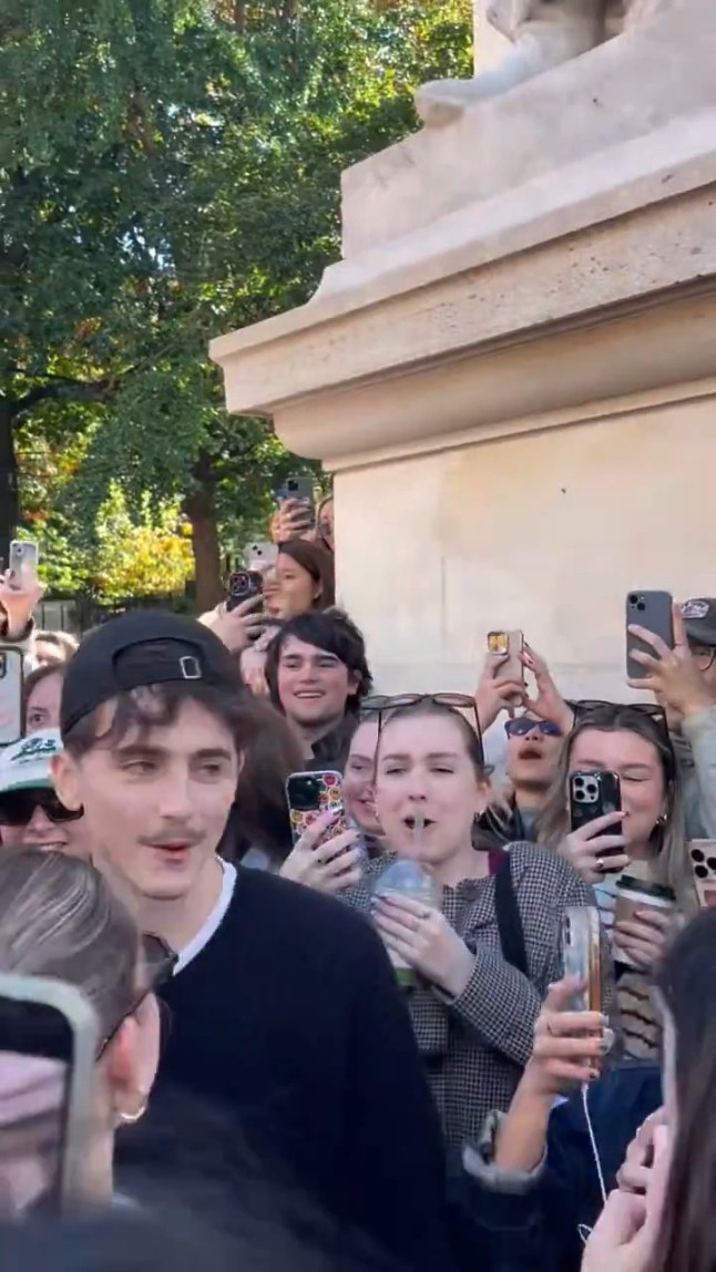 14008281 Timothee Chalamet sparks pandemonium as he shows up at his OWN lookalike contest in New York - but doesn't win $50 cash prize