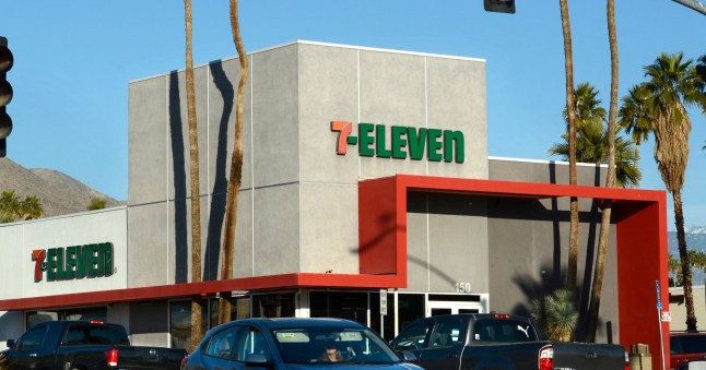 PALM SPRINGS, CALIFORNIA - FEBRUARY 27, 2019: A 7-Eleven convenience store in Palm Springs, California. (Photo by Robert Alexander/Getty Images)