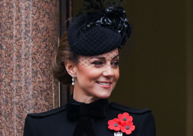 Kate Middleton at the Service Of Remembrance At The Cenotaph