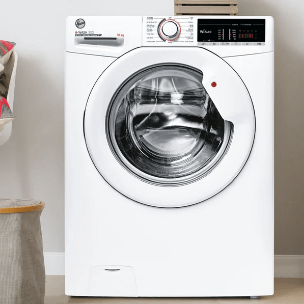 Image of H-WASH 300 – White-Chrome, 8 kg, Freestanding Washing Machine