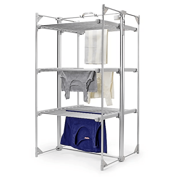 Image of Lakeland Dry:Soon Deluxe 3-Tier Heated Clothes Airer