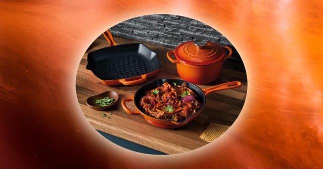 Image of Aldi cookware, that's now back in stock - just in time for Christmas