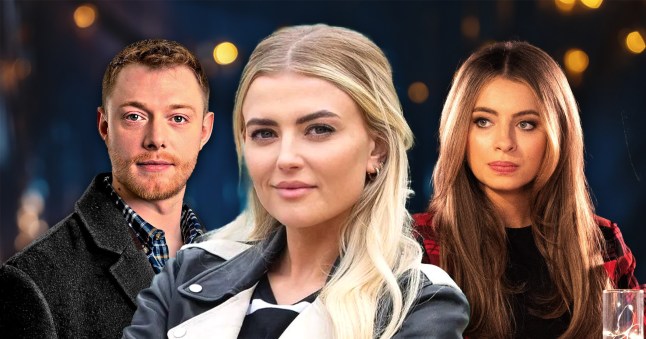 Christmassy picture for Coronation Street shows Daniel, Bethany and Daisy