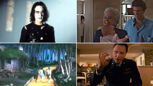 A collection of scenes from films that have myths and legends around them