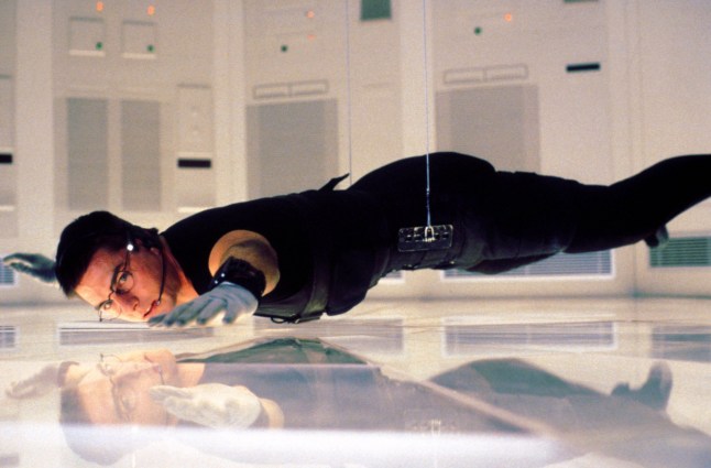 Film : Mission Impossible (1996) Tom Cruise.