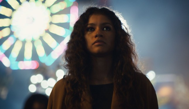 Editorial use only. No book cover usage. Mandatory Credit: Photo by HBO/Kobal/Shutterstock (10374267au) Zendaya as Rue Bennett 'Euphoria' TV Show Season 1 - 2019 A look at life for a group of high school students as they grapple with issues of drugs, sex, and violence.