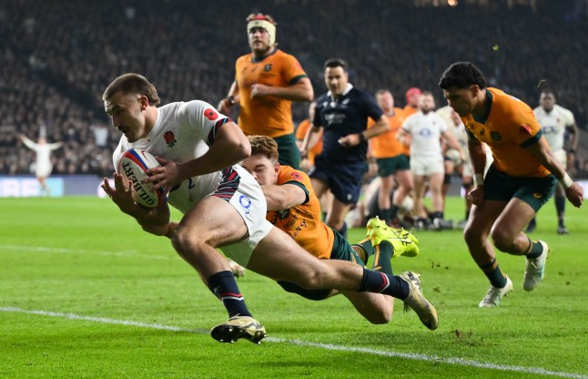 England v Australia, Autumn Internationals, Rugby Union, Allianz Stadium, Twickenham, UK - 09 Nov 2024