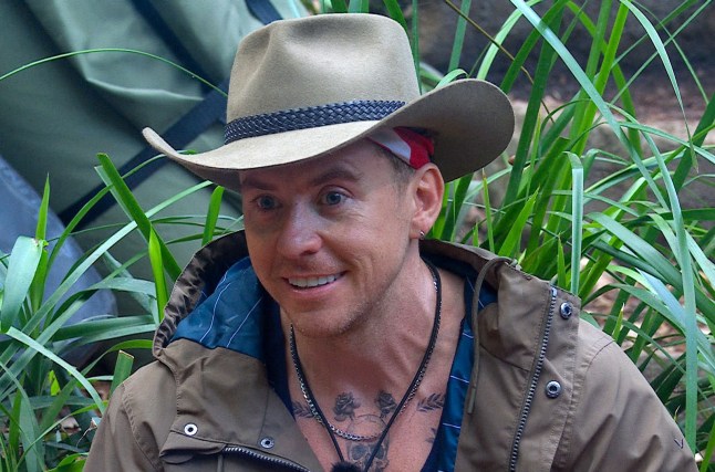 Danny Jones wears hat in 'I'm a Celebrity...Get Me Out of Here!' TV show