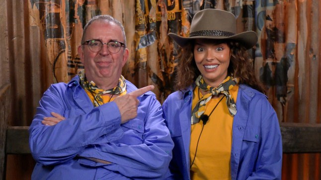 STRICT EMBARGO - NOT FOR USE BEFORE 22:30 GMT, 21 Nov 2024 - EDITORIAL USE ONLY Mandatory Credit: Photo by ITV/Shutterstock (14932904b) Late Entries Arrive - Maura Higgins and Richard Coles 'I'm a Celebrity...Get Me Out of Here!' TV show, Series 24, Australia - 21 Nov 2024