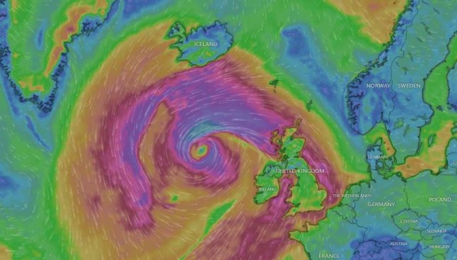 UK Weather 23 November 2024