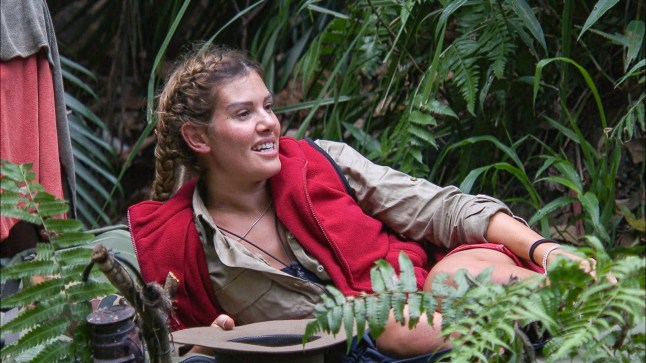 Editorial use only Mandatory Credit: Photo by ITV/REX/Shutterstock (9255304by) Post Bushtucker Trial: The Snakes Are High - Rebekah Vardy 'I'm a Celebrity... Get Me Out of Here!' TV Show, Series 17, Australia - 04 Dec 2017