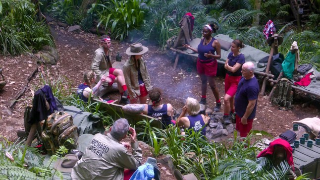 STRICT EMBARGO - NOT FOR USE BEFORE 22:15 GMT, 25 Nov 2024 - EDITORIAL USE ONLY Mandatory Credit: Photo by ITV/Shutterstock (14940612w) Question - Campmates 'I'm a Celebrity...Get Me Out of Here!' TV show, Series 24, Australia - 25 Nov 2024