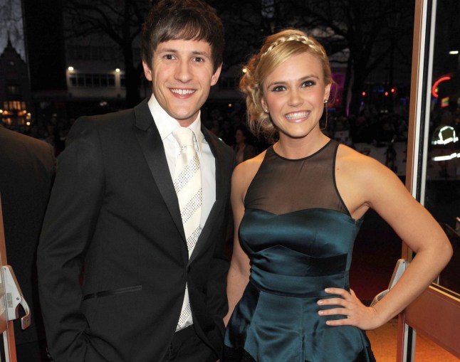 X Factor, Same Difference - Sean and Sarah Smith '17 Again' film premiere at the Odeon West End in London