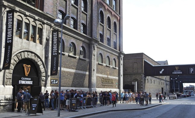 Guinness Storehouse queue