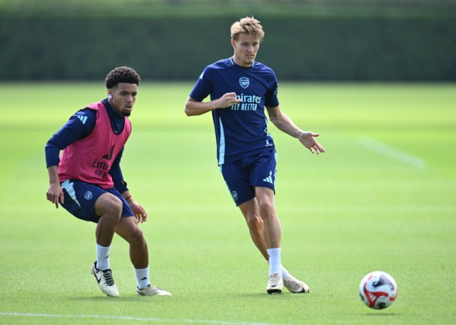 Arsenal Training Session