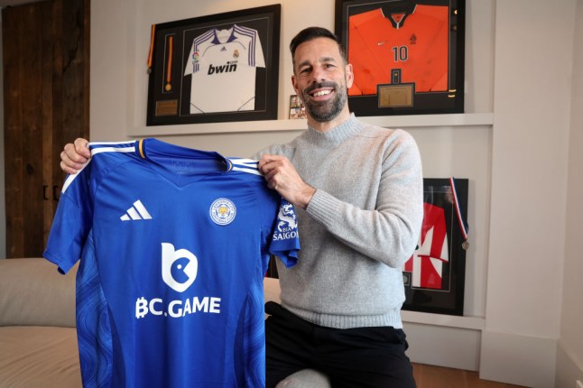 Leicester City Unveil Their New Manager Ruud van Nistelrooy