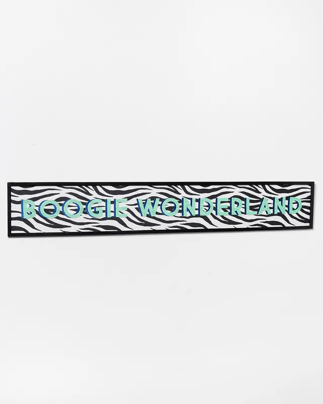 Image of Zebra Boogie Wonderland Beaded Framed Wall Art from Oliver Bonas