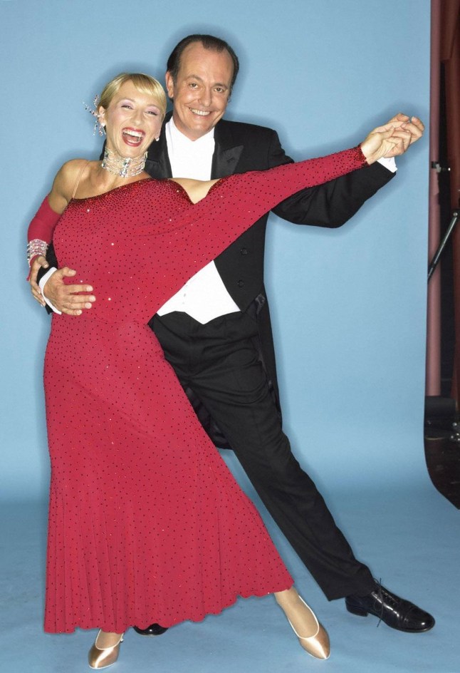 Television programme: Strictly Come Dancing. Picture shows competitors HAZEL NEWBURY and QUENTIN WILLSON. BBC handout picture released Monday 27 September 2004 from the second series of Strictly Come Dancing. The ten celebrities who signed up for the BBC1 show will be practising the Fox-trot and Cha Cha Cha. Bruce Forsyth will present the second show, which starts next month, with the celebrity winner of the first series, Natasha Kaplinsky. Picture shows competitors HAZEL NEWBURY and QUENTIN WILLSON. See PA story SHOWBIZ Dancing. PA Photo: Handout/BBC/Abi Wyles WARNING: Use of this copyright image is subject to Terms of Use of BBC Digital Picture Service. In particular, this image may only be used during the publicity period for the purpose of publicising 'Strictly Come Dancing' and provided the BBC is credited. Any use of this image on the internet or for any other purpose whatsoever, including advertising or other commercial uses, requires the prior written approval of the BBC.