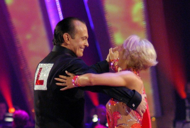 Quentin Willson & Hazel Newberry dancing together on Strictly