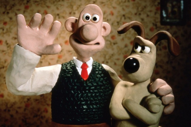 Animated characters Wallace and Gromit