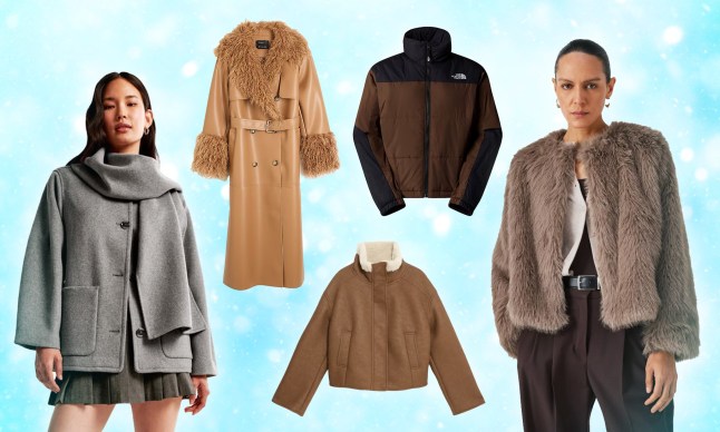 Image of models wearing gorgeous coats that will keep you warm from now until winter