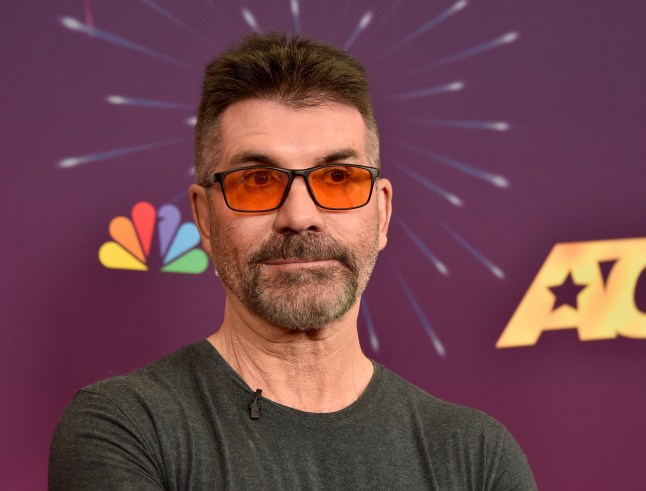 Simon Cowell at the "America's Got Talent" Season 19 Finale Performances Live Show Red Carpet held at Hotel Dena Pasadena on September 17, 2024 in Pasadena, California. (Photo by Gregg Deguire/Variety via Getty Images)