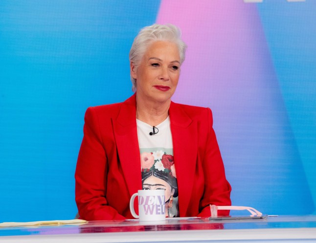 Editorial use only Mandatory Credit: Photo by Ken McKay/ITV/Shutterstock (14755364j) Denise Welch 'Loose Women' TV show, London, UK - 03 Oct 2024