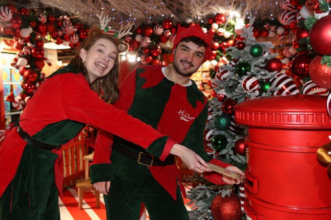 I was a Hamley's elf