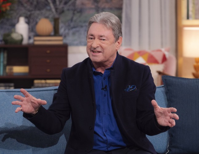 Editorial use only Mandatory Credit: Photo by Ken McKay/ITV/Shutterstock (14940226an) Alan Titchmarsh 'This Morning' TV show, London, UK - 25 Nov 2024