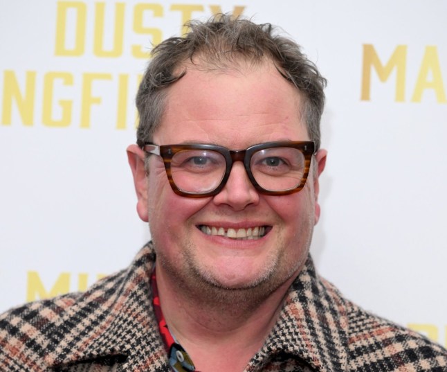 LONDON, ENGLAND - NOVEMBER 26: Alan Carr attends "Mazz Murray, The Music of Dusty Springfield" at Adelphi Theatre on November 26, 2024 in London, England. (Photo by Kate Green/Getty Images)