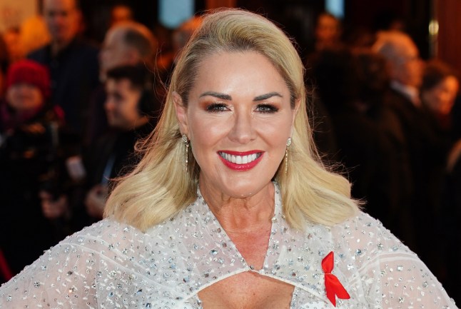 Claire Sweeney attends the opening for the musical The Devil Wears Prada at the Dominion Theatre, London. Picture date: Sunday December 1, 2024. PA Photo. Photo credit should read: Ian West/PA Wire