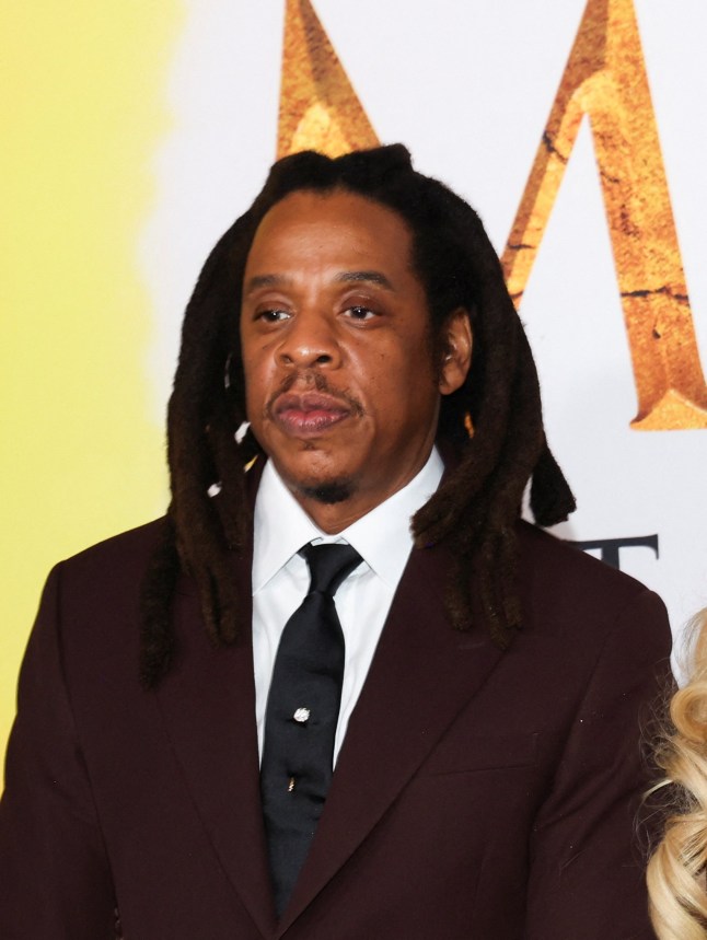 Jay-Z attends a premiere for the film ''Mufasa: The Lion King'' in Los Angeles