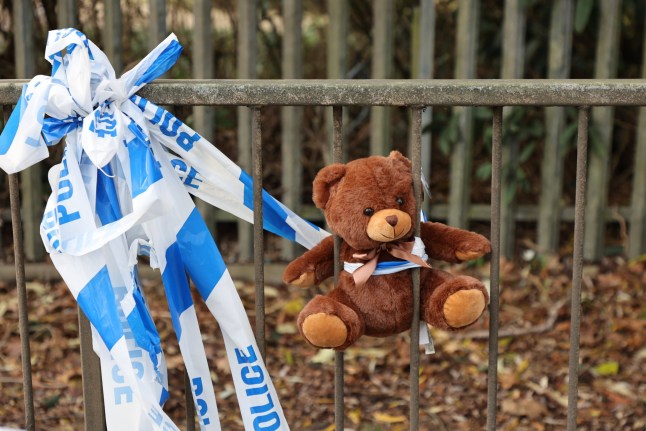 The scene on Dartmouth Road, Smethwick, in the West Midlands where a two-year-old boy has died and four adults have been injured in a hit-and-run crash involving a stolen car. December 16 2024. Police are hunting a hit-and-run driver after a two-year-old boy was killed in a horror car crash involving a stolen Porsche. Emergency services were called to Dartmouth Road, in Smethwick, West Mids., after a collision between two cars shortly before 11pm last night (Sat). A child and four adults were rushed to hospital but despite the efforts of medics the toddler sadly died.A woman, aged 29, and a 30-year-old man remain in a serious condition while another man and woman, aged 30, are described as being stable.