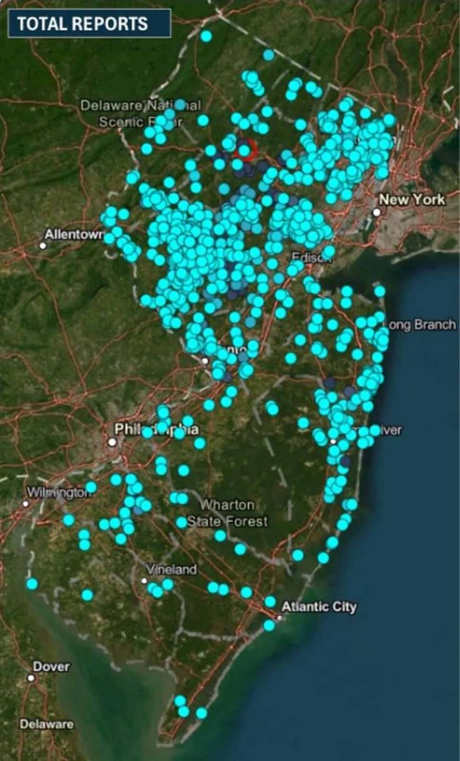 Nearly 1K drone sightings reported in NJ in less than a month NJ STATE POLICE