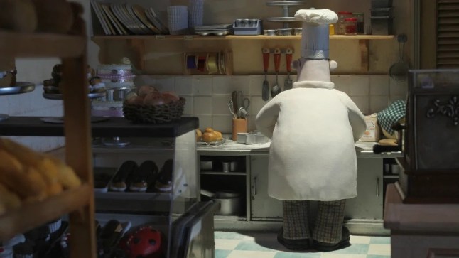 A still of Wallace and Gromit