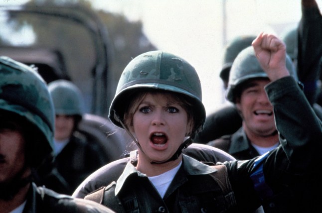 Editorial use only. No book cover usage. Mandatory Credit: Photo by Moviestore/REX/Shutterstock (1616416a) Private Benjamin, Goldie Hawn Film and Television