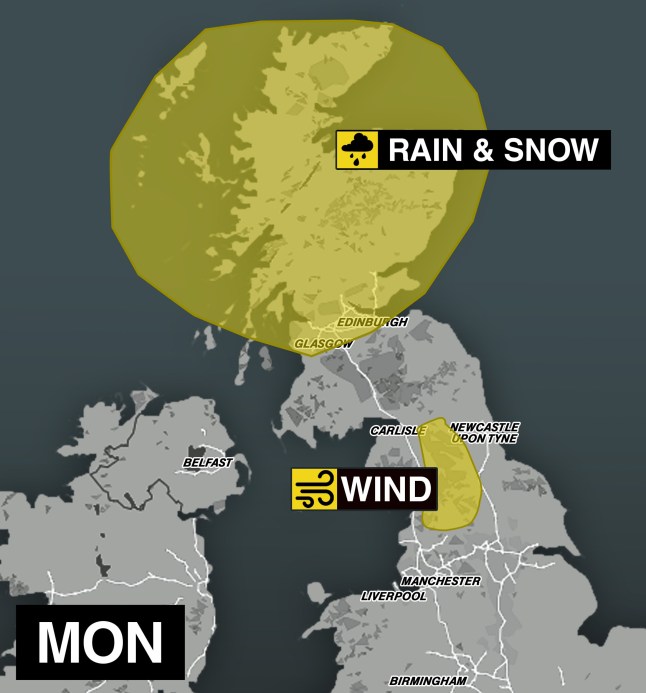 UK weather warnings