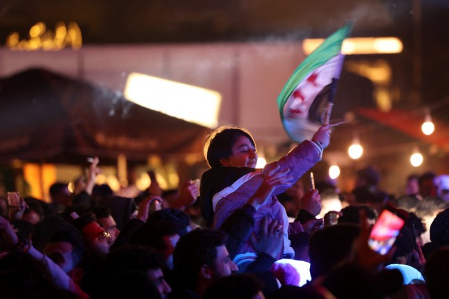 People gather during New Year's Eve, after the ousting of Syria's Bashar al-Assad, in Damascus, Syria, December 31, 2024. REUTERS/Amr Abdallah Dalsh