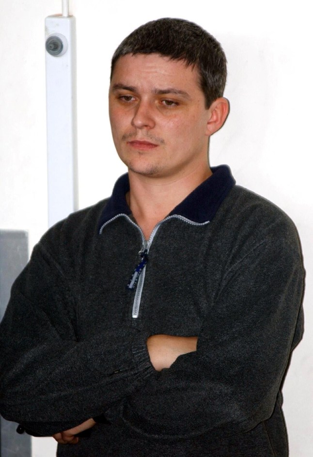 Ian Huntley, 28, who is being questioned by detectives Friday August 16, 2002, about the disappearance of Holly Wells and Jessica Chapman. Mr Huntley, the caretaker at Soham Village College, and his partner Maxine Carr, 25, a teaching assistant in Holly and Jessica's class at St Andrews Primary School in Soham until the end of last term, had agreed with police to give witness statements and are at police stations elsewhere in the county.