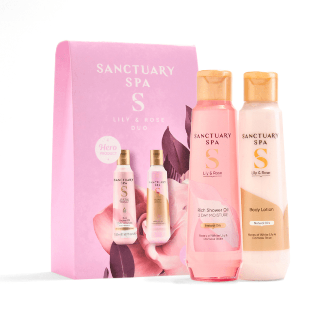 Image of Sanctuary Spa Lily & Rose Duo Gift Set