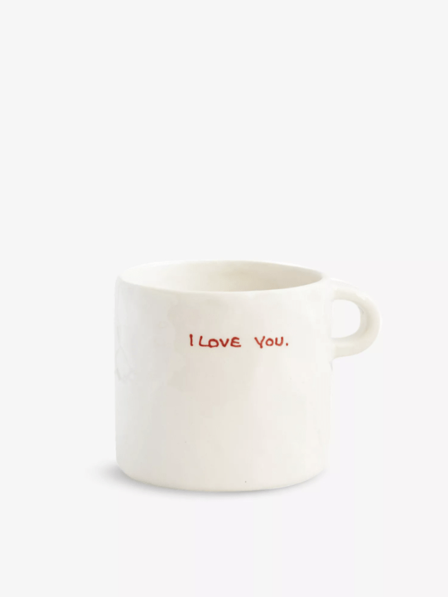 Image of I Love You Ceramic Mug by Anna + Nina from Selfridges