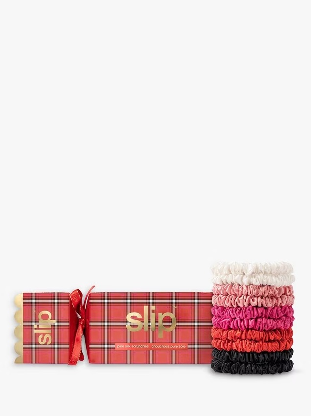 Image of Slip Pure Silk Scrunchie Cracker Gift Set from John Lewis & Partners