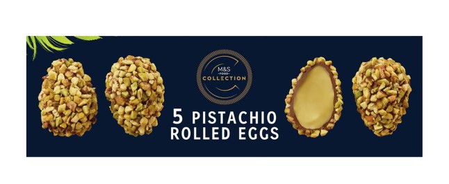 Pistachio Rolled Eggs from M&S