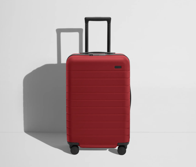 Image of The Bigger Carry-On Flex in Tango Red from Away