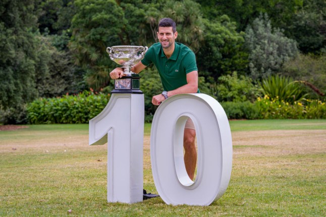 2023 Australian Open: Men's Champion Photocall