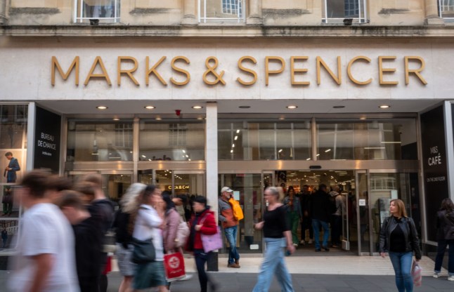 British Retailer Marks & Spencer