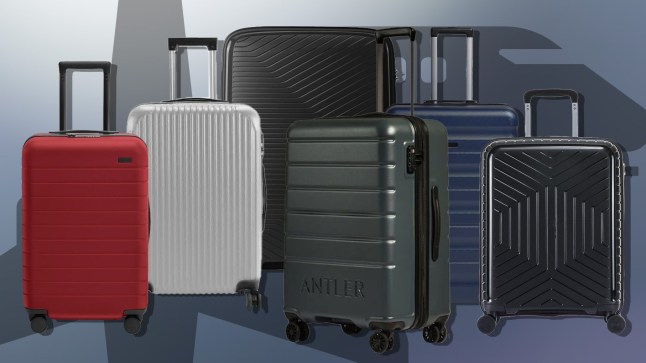 Image of different suitcases that are perfect (and ready) for your next holiday.