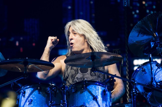 Mandatory Credit: Photo by Ibl/REX/Shutterstock (9245480c) Mikkey Dee Scorpions in concert, Gothenburg, Sweden - 24 Nov 2017