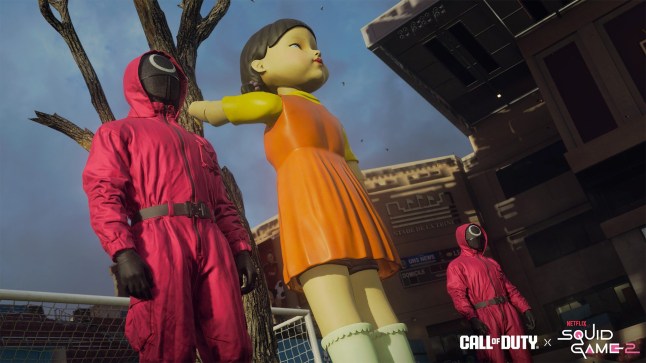 The doll from Squid Game in Call Of Duty: Black Ops 6